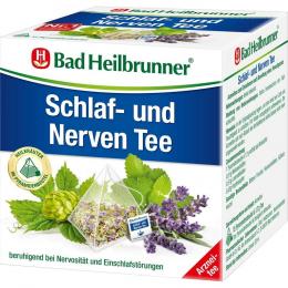 BAD HEILBRUNNER Schlaf- und Nerven Tee Pyramidenb. 15 X 1.7 g Filterbeutel