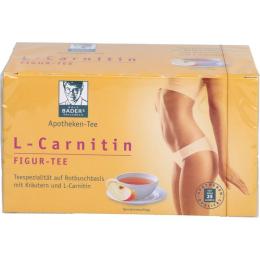 BADERS Aktiv Tee L-Carnitin Filterbeutel 20 St. (40 g)