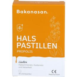 BAKANASAN Halspastillen Propolis 30 St.