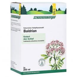 Ein aktuelles Angebot für BALDRIANSAFT SCHOENENBERGER 3 X 200 ml Saft Beruhigungsmittel - jetzt kaufen, Marke SALUS Pharma GmbH.