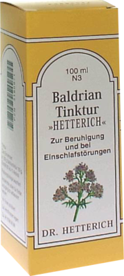 BALDRIANTINKTUR Hetterich 100 ml