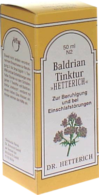 BALDRIANTINKTUR Hetterich 50 ml