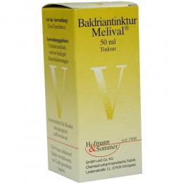 Ein aktuelles Angebot für BALDRIANTINKTUR Melival 50 ml Tinktur Durchschlaf- & Einschlafhilfen - jetzt kaufen, Marke Hofmann & Sommer GmbH & Co. KG.
