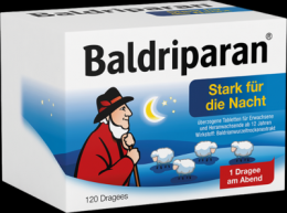 BALDRIPARAN Stark für die Nacht überzogene Tab. 120 St