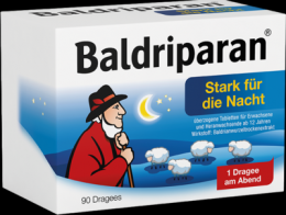 BALDRIPARAN Stark für die Nacht überzogene Tab. 90 St