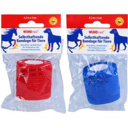 BANDAGE f.Tiere selbsthaftend 5 cmx4,5 m farb.sor. 1 St.