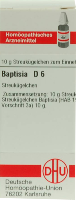 BAPTISIA D 6 Globuli 10 g