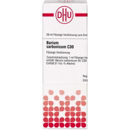 BARIUM CARBONICUM C 30 Dilution 20 ml