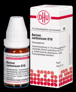 BARIUM CARBONICUM D 10 Globuli 10 g