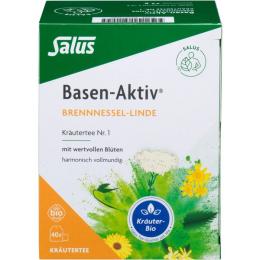 BASEN AKTIV Tee Nr.1 Brennnessel-Linde Bio Salus 40 St.