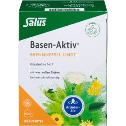 BASEN AKTIV Tee Nr.1 Brennnessel-Linde Bio Salus 40 St. (72 g)