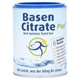 Basen Citrate pur 216 g Pulver