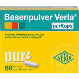 BASENPULVER Verla purKaps 60 St. (62 g)