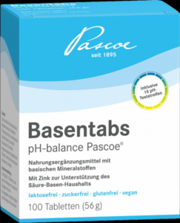 BASENTABS pH Balance Pascoe Tabletten 100 St