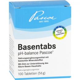 BASENTABS pH Balance Pascoe Tabletten 100 St.