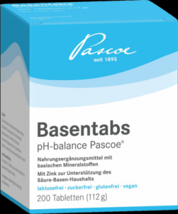 BASENTABS pH Balance Pascoe Tabletten 200 St