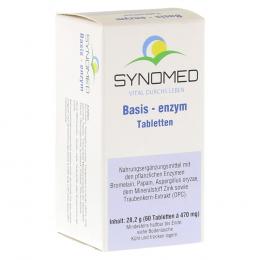 Ein aktuelles Angebot für BASIS ENZYM Tabletten 60 St Tabletten Nahrungsergänzungsmittel - jetzt kaufen, Marke Synomed GmbH.