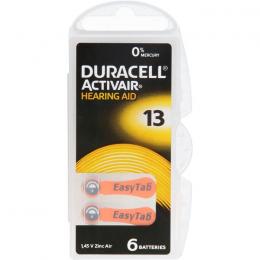 BATTERIEN f.Hörgeräte Duracell 13 6 St.