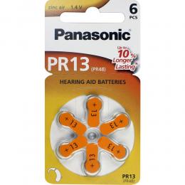 BATTERIEN f.Hörgeräte Panasonic PR13 6 St ohne
