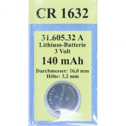 BATTERIEN Lithium 3V CR 1632 1 St ohne