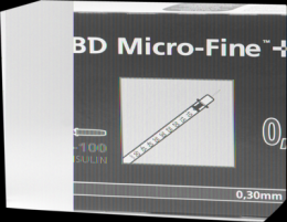 BD MICRO-FINE+ Insulinspr.0,5 ml U100 8 mm 100X0.5 ml