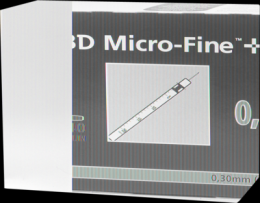 BD MICRO-FINE+ Insulinspr.0,5 ml U40 8 mm 100X0.5 ml