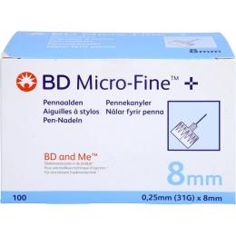 BD MICRO-FINE+ Pen-Nadeln 0,25x8 mm 31 G 110 St.