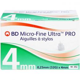 BD MICRO-FINE ULTRA Pro Pen-Nadeln 0,23x4 mm 32 G 105 St.