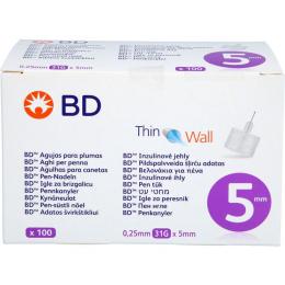 BD PEN-NADELN 0,25x5 mm 100 St.