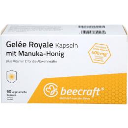 BEECRAFT Gelee Royale Kapseln mit Manuka-Honig 60 St.