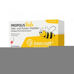 BEECRAFT Propolis Hals- und Husten-Pastillen kids 45 g