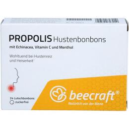 BEECRAFT Propolis Husten-Bonbons 24 St.