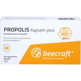 BEECRAFT Propolis Kapseln Plus 30 St.