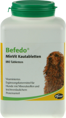 BEFEDO MinVit Kautabletten f.Hunde 180 St