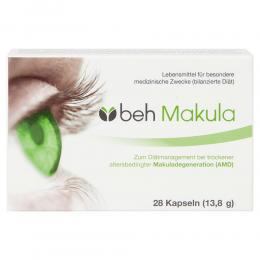 Ein aktuelles Angebot für BEH Makula Kapseln 28 St Kapseln Nahrungsergänzungsmittel - jetzt kaufen, Marke IMstam healthcare GmbH.