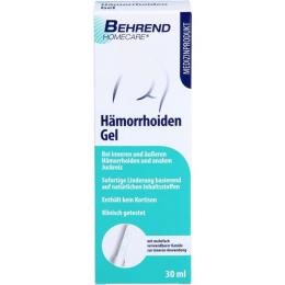 BEHREND Hämorrhoiden-Gel 30 ml