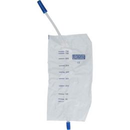 BEINBEUTEL 750 ml 10 cm unsteril zentr.Ablauf 1 St.