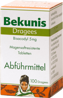 BEKUNIS Dragees Bisacodyl 5 mg magensaftres.Tabl. 100 St