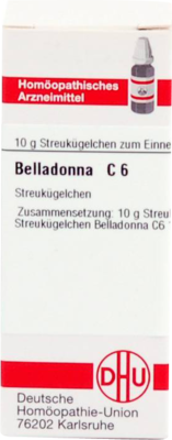 BELLADONNA C 6 Globuli 10 g
