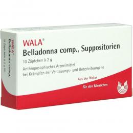BELLADONNA COMP.Suppositorien 10 X 2 g Suppositorien