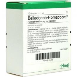 BELLADONNA HOMACCORD Ampullen 10 St.