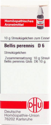 BELLIS PERENNIS D 6 Globuli 10 g