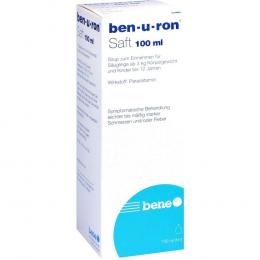 Ein aktuelles Angebot für Ben-u-ron Saft 100 ml Sirup Kopfschmerzen & Migräne - jetzt kaufen, Marke Bene Arzneimittel GmbH.