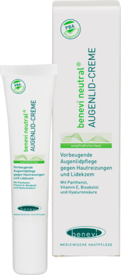 BENEVI Neutral Augenlid-Creme 15 ml