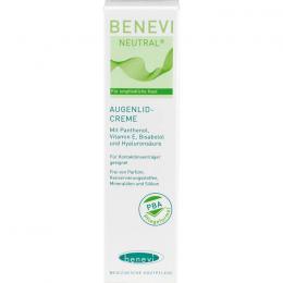 BENEVI neutral Augenlid-Creme 15 ml