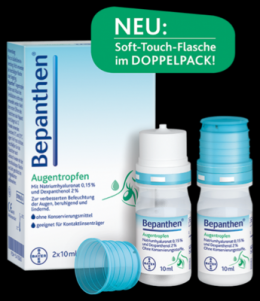 BEPANTHEN Augentropfen 2X10 ml