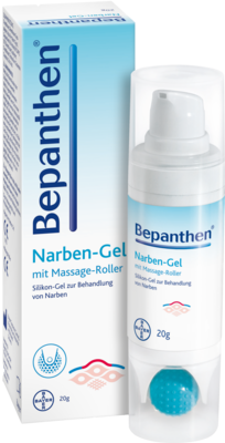 BEPANTHEN Narben-Gel mit Massage-Roller 20 g