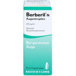 BERBERIL N Augentropfen 10 ml