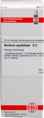BERBERIS AQUIFOLIUM D 4 Dilution 50 ml