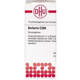 BERBERIS C 200 Globuli 10 g